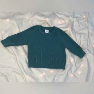 Baby’s Teal Sweater